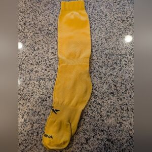 Reebok Yellow Athletic Sock